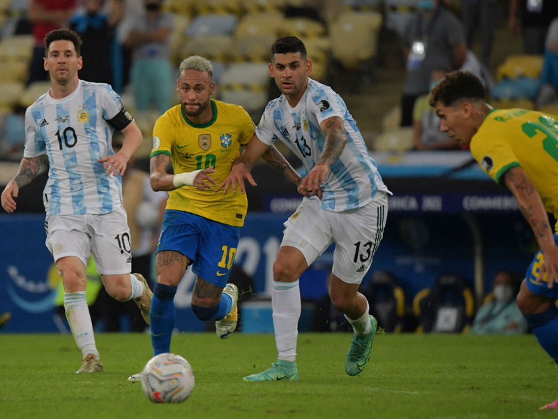 Angel Di Maria Bawa Argentina Juara Copa America 2021