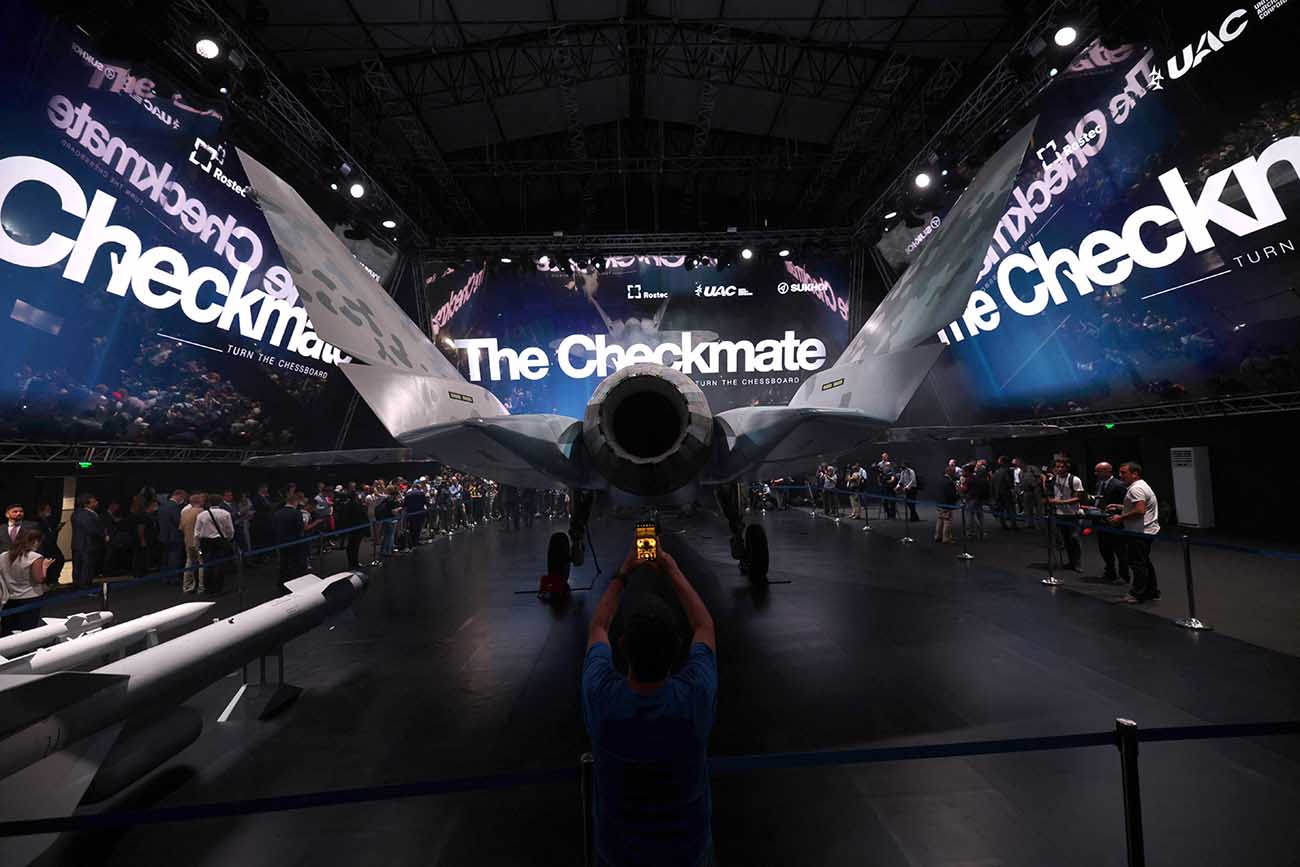  Rusia Luncurkan Jet Tempur Sukhoi Terbaru