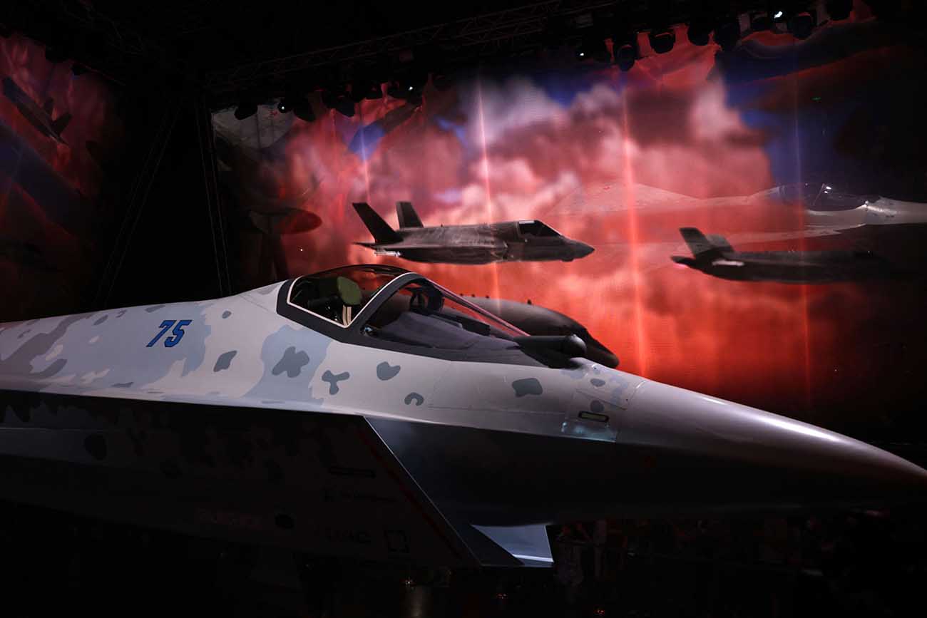  Rusia Luncurkan Jet Tempur Sukhoi Terbaru