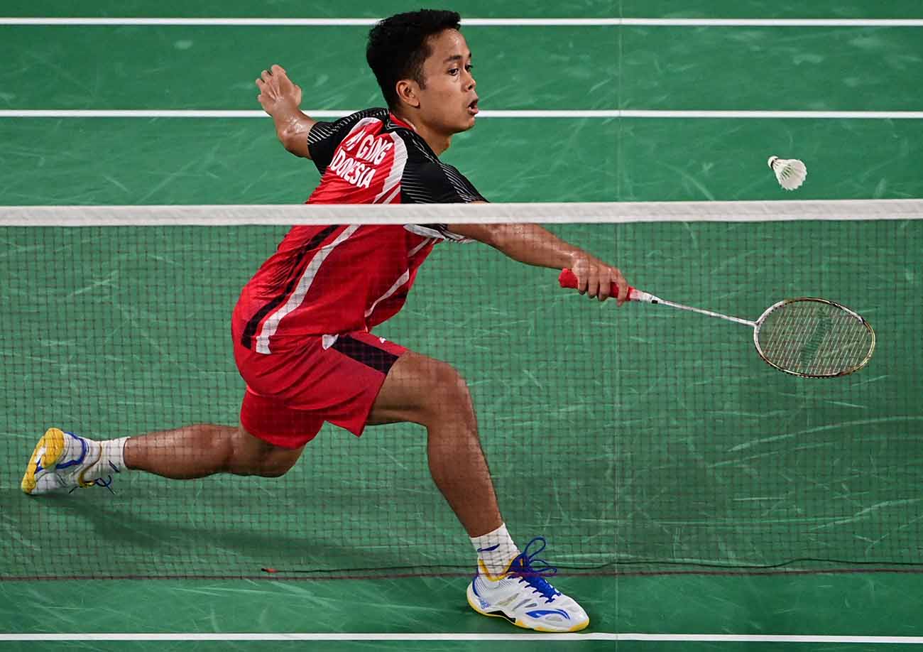 Anthony Ginting Kandaskan Wakil Hongaria dalam 32 Menit