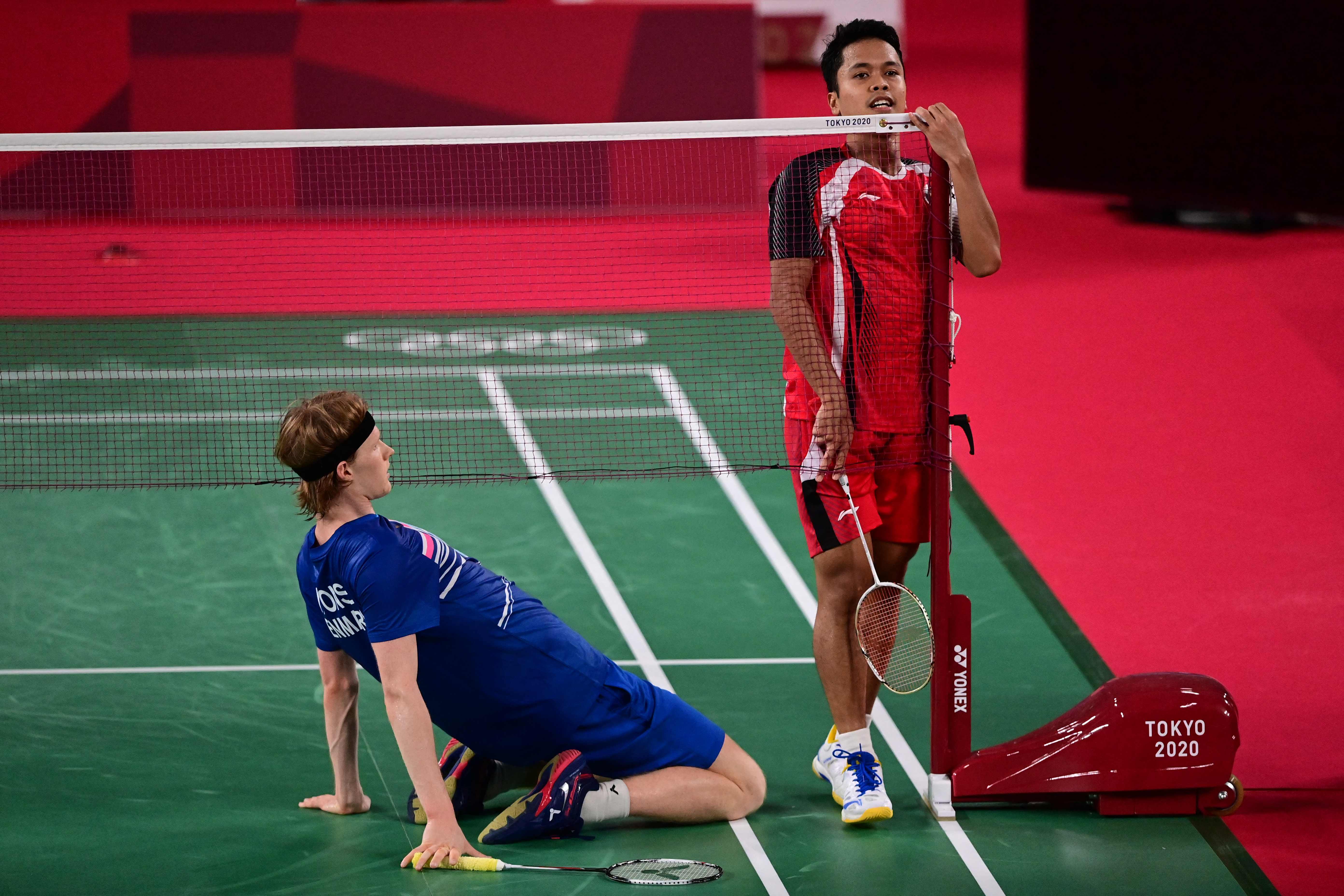 Kalahkan Denmark, Ginting Melangkah Semifinal Olimpiade Tokyo 2020