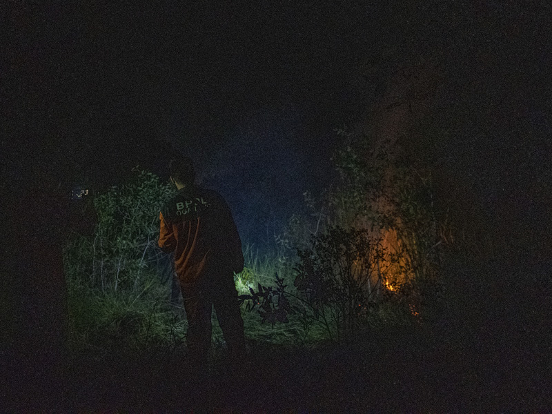 Kebakaran Lahan Di Ogan Ilir