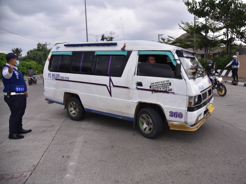 Akses Masuk Kota Medan Diperketat Saat PPKM Darurat