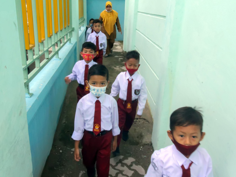 Hari Pertama Sekolah Tatap Muka Tahun Ajaran Baru