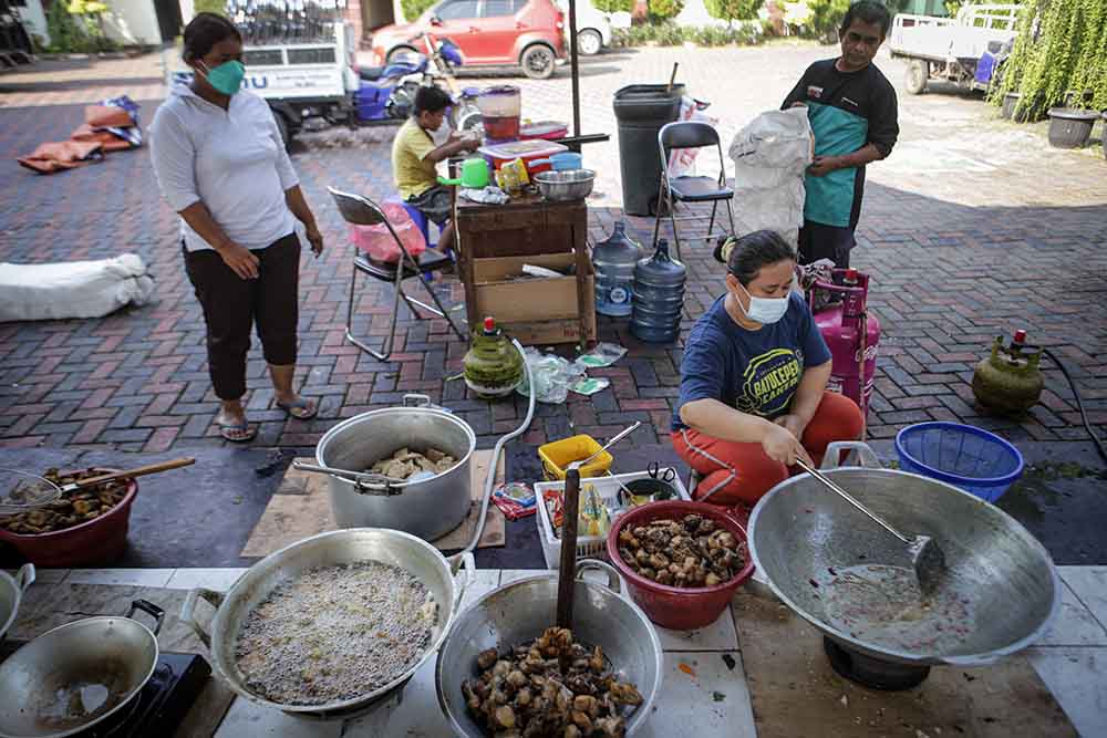 Dapur Umum Untuk Bantu Warga Isoman
