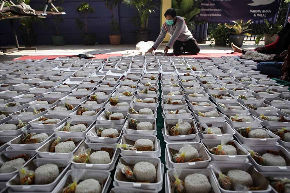 Dapur Umum Untuk Bantu Warga Isoman