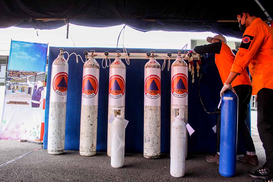 Pengisian Tabung Oksigen Gratis