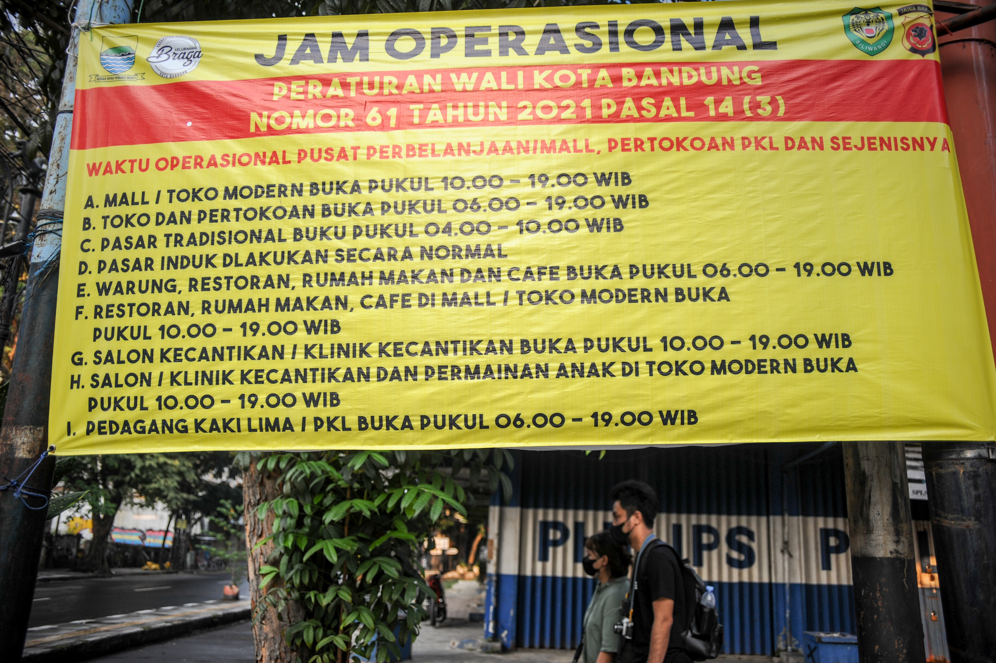 Perpanjangan PPKM di Bandung
