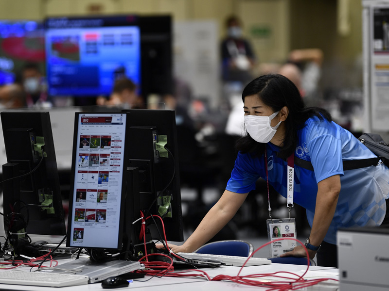 Main Press Center Olimpiade Tokyo