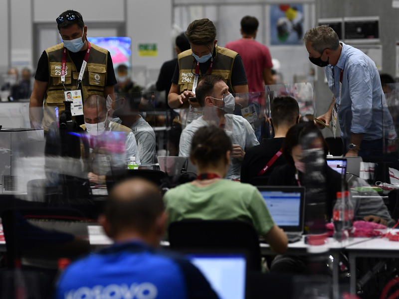 Main Press Center Olimpiade Tokyo