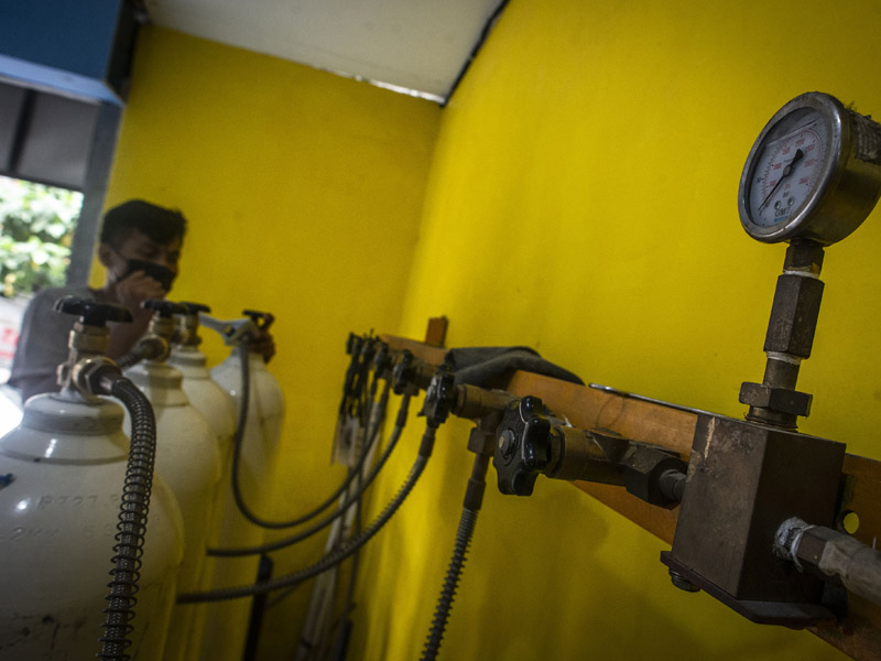 Layanan Membayar Sukarela Untuk Isi Ulang Oksigen