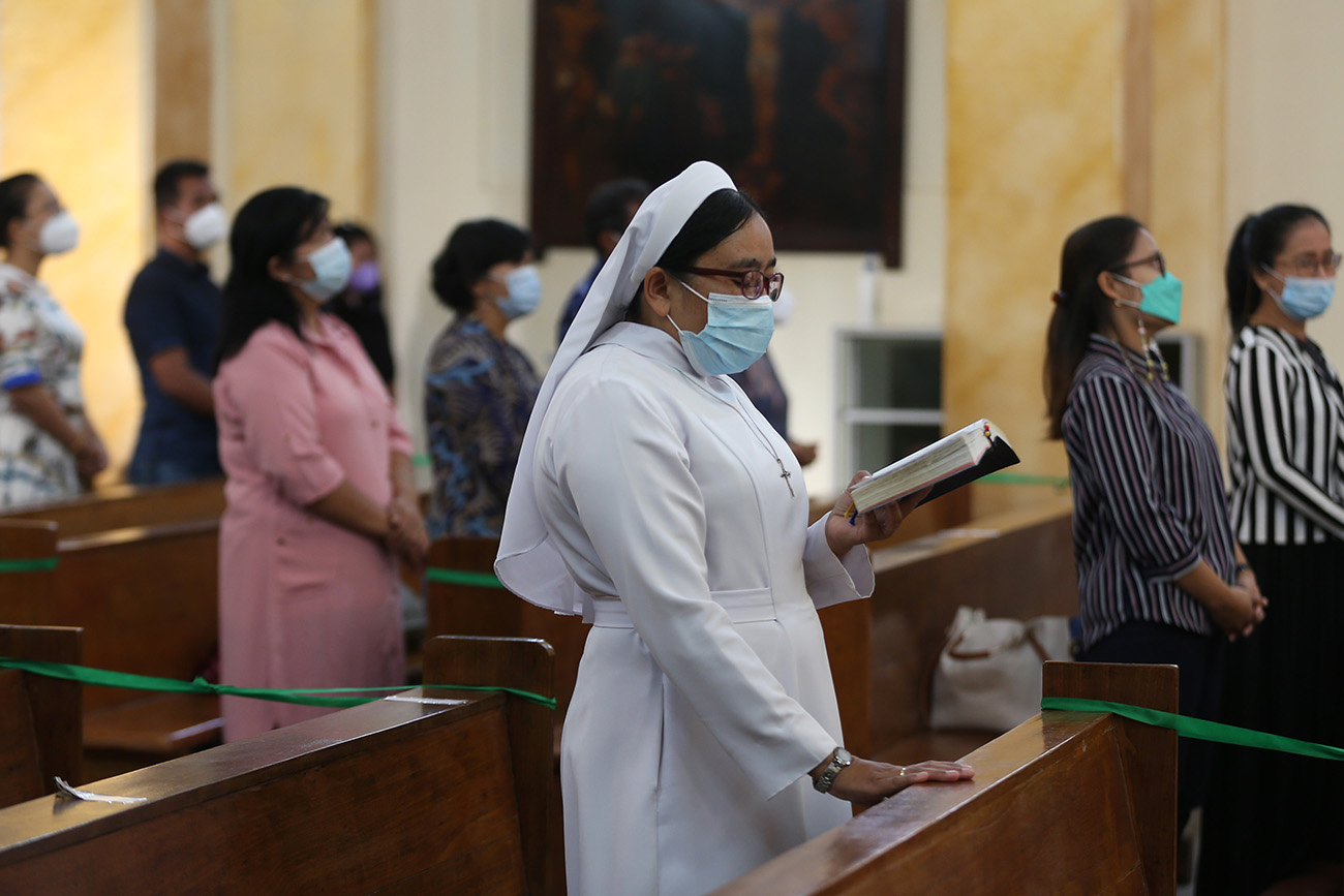 Ibadah Umat Kristiani Selama Perpanjangan PPKM di Aceh