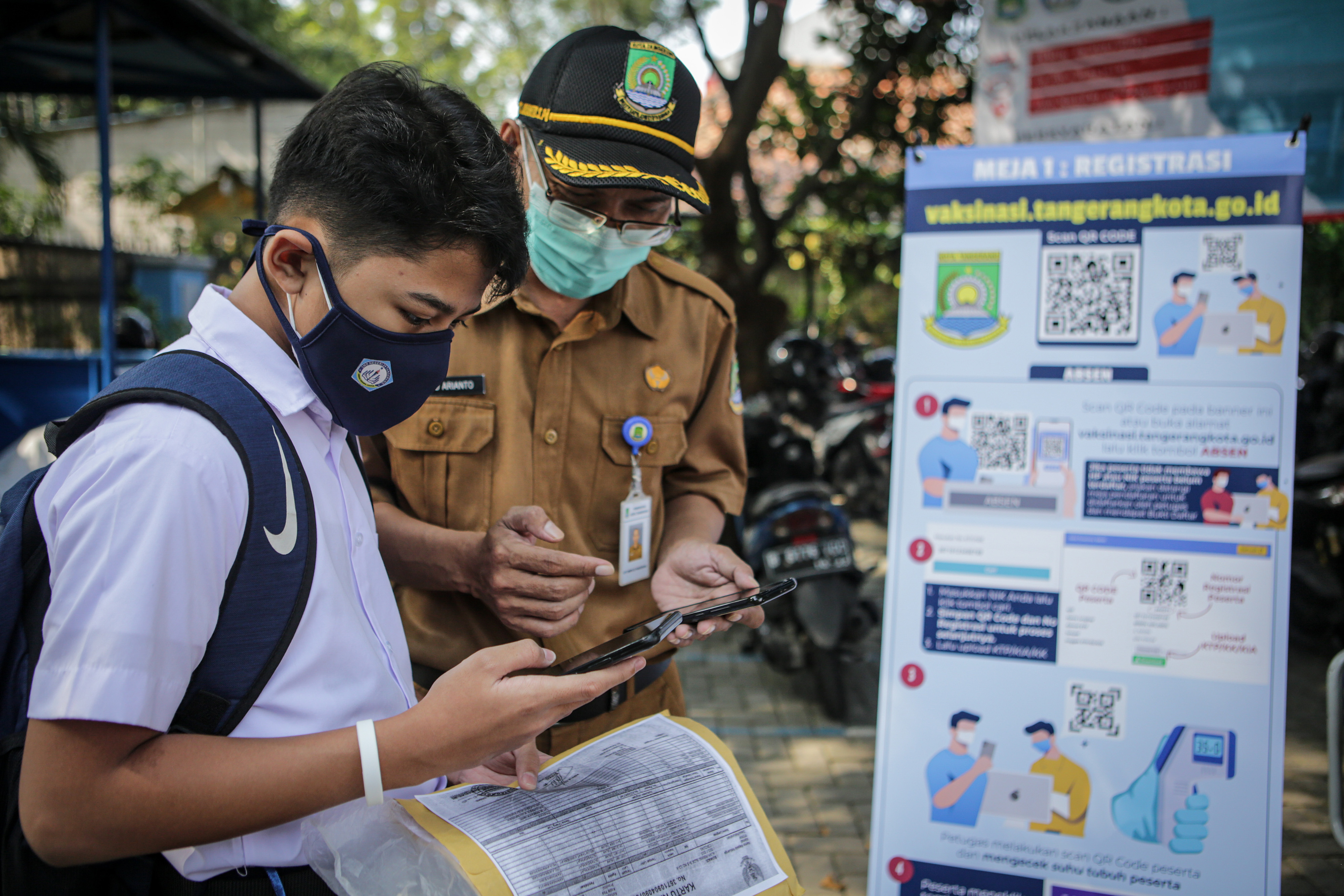 Situs Vaksinasi Covid-19 di Tangerang