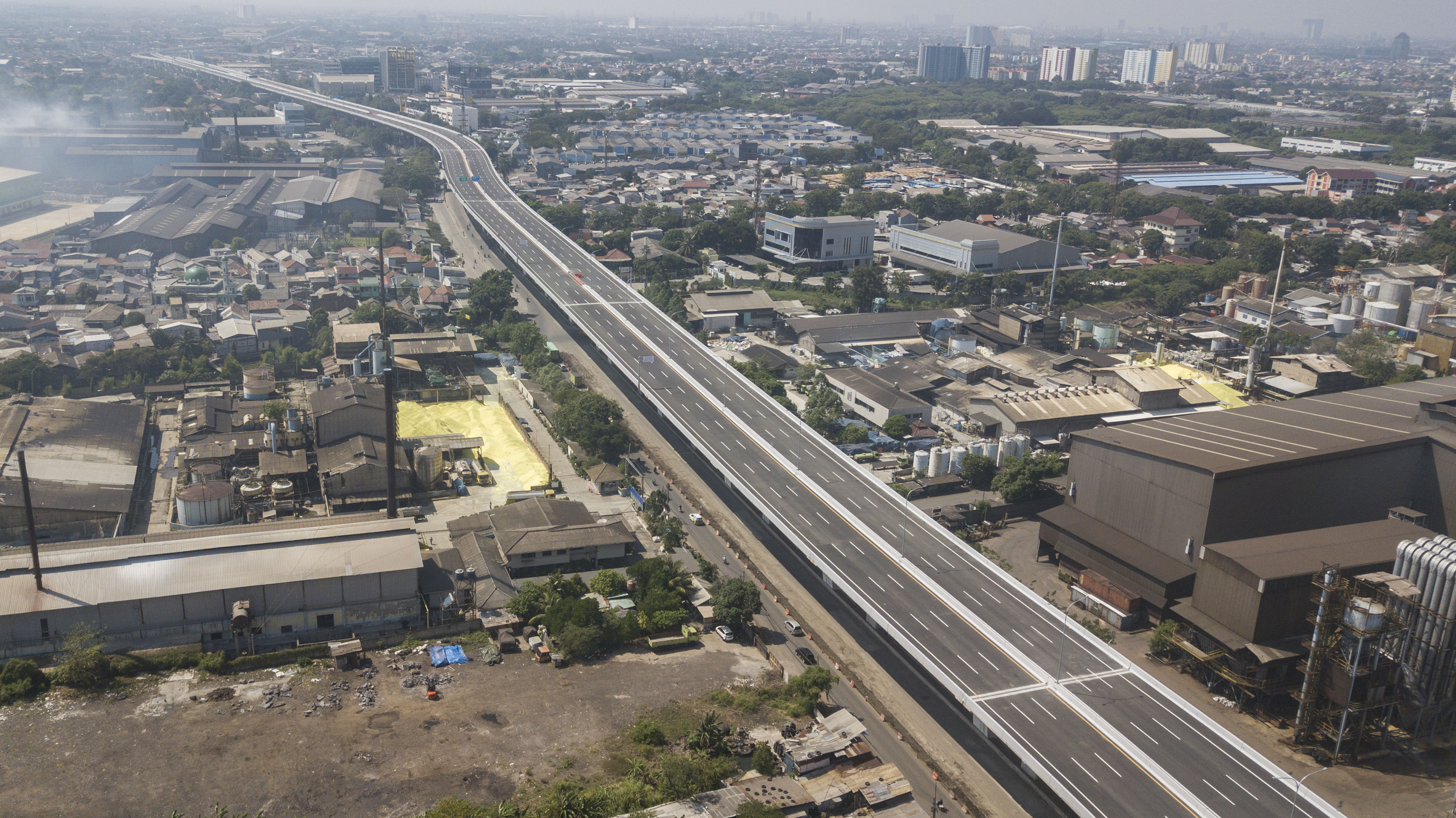Pembangunan Jalan Tol Layang Kelapa Gading-Pulogebang