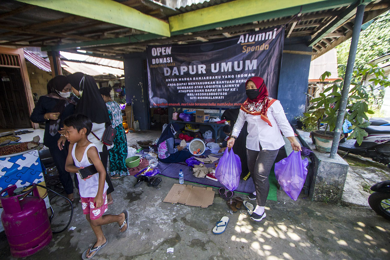 Gerakan Peduli Isoman di Banjarbaru