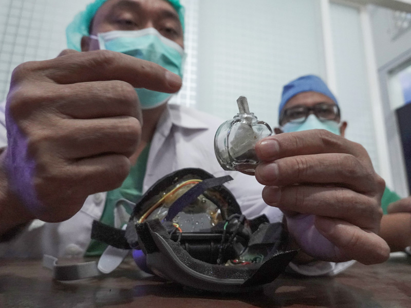 Masker Elektronik Untuk Terapi Covid-19