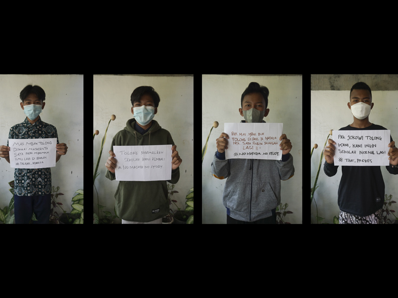 Ajakan Prokes Ketat Agar Dapat Sekolah Kembali