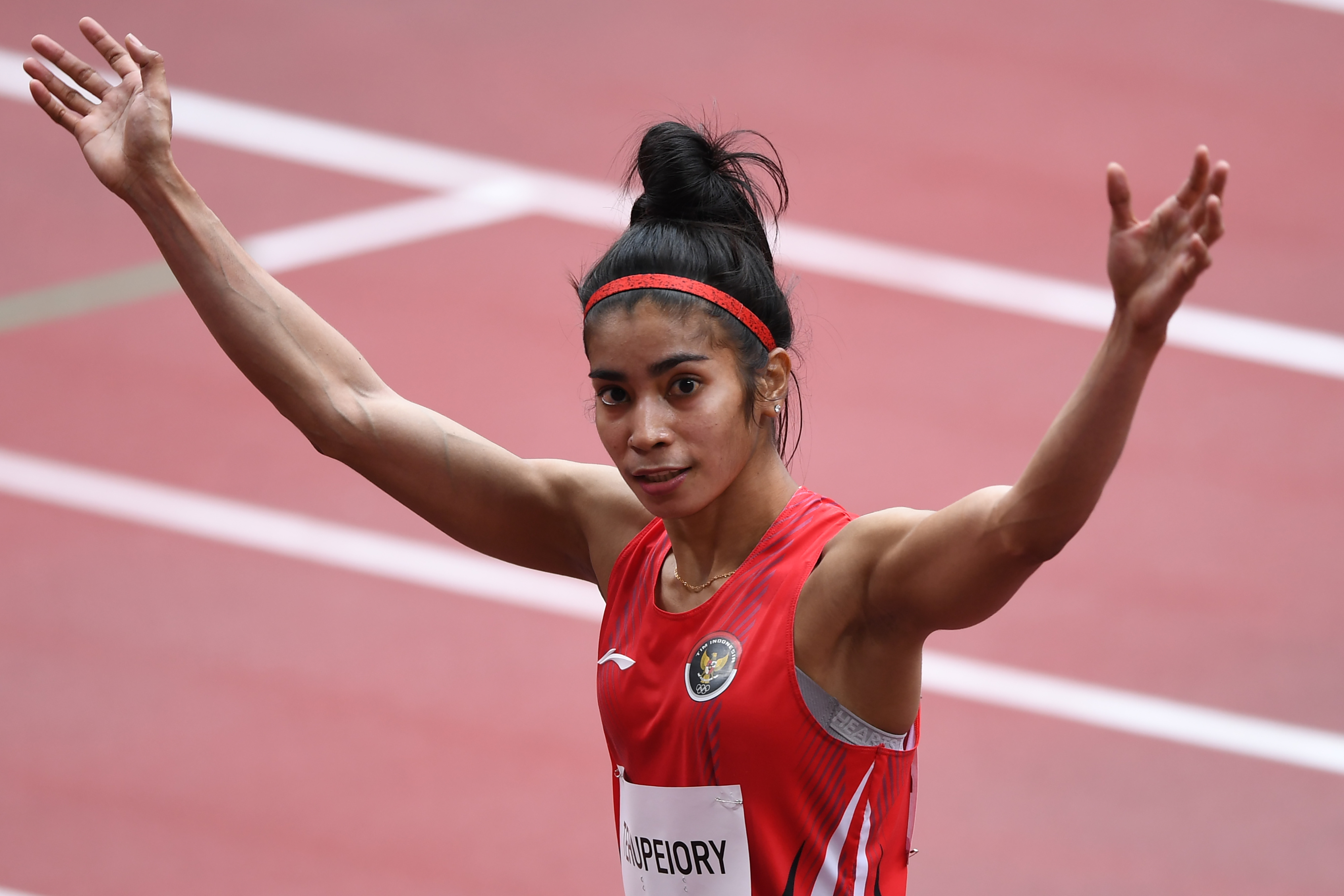 Sprinter Indonesia Alvin Tehupeiory Lolos Babak Pertama 100 Meter Putri