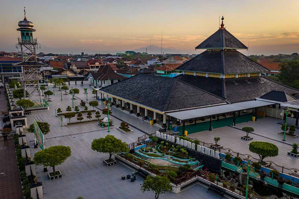 Penutupan Sementara Kompleks Masjid Agung Demak