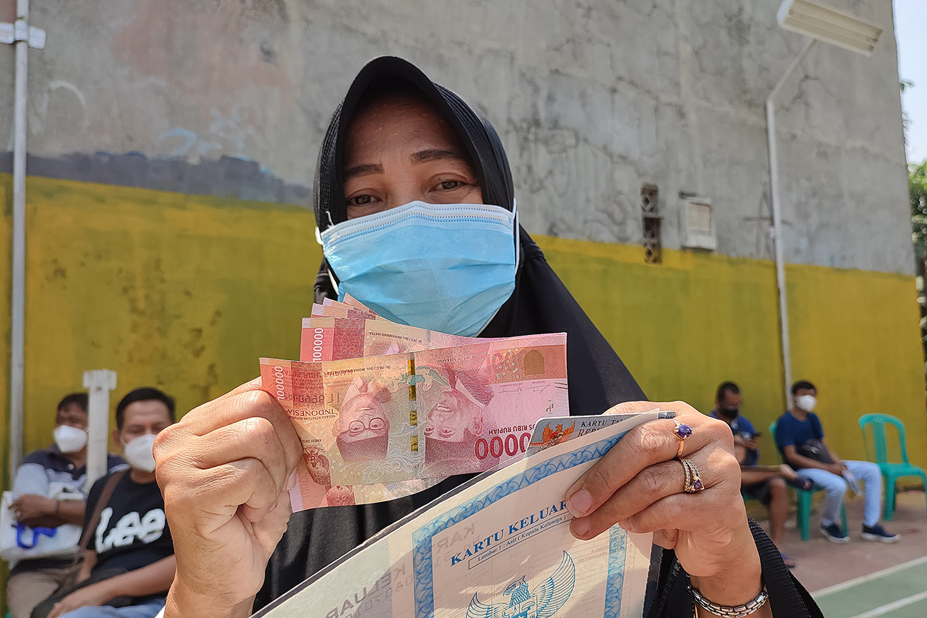 Penyaluran Bantuan Sosial Tunai