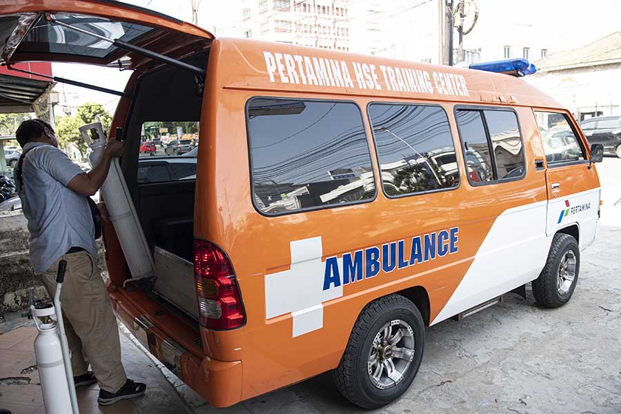 Stok Tabung Oksigen di Palembang Langka 