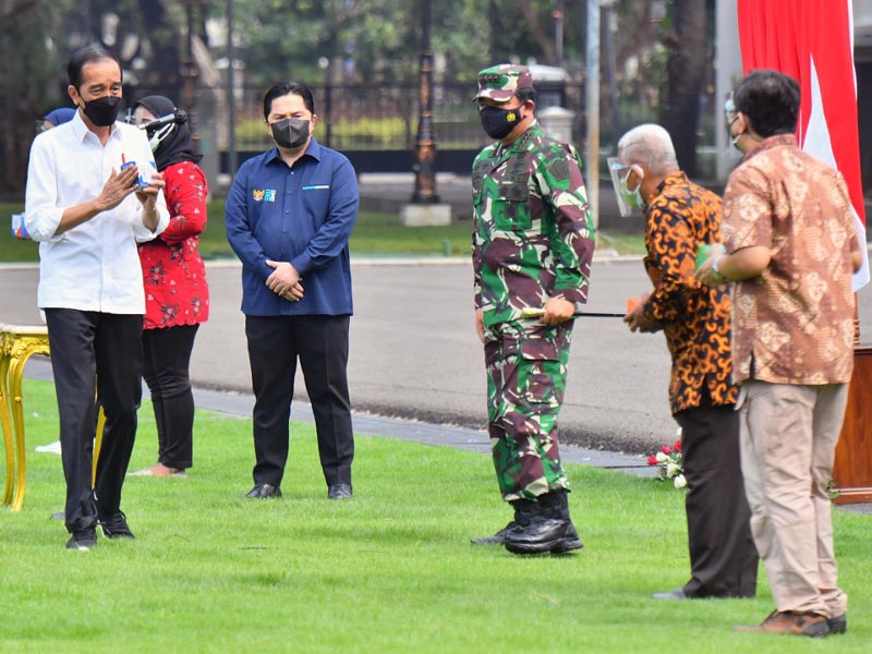 Presiden Jokowi Luncurkan Paket Obat Isoman Gratis untuk Rakyat