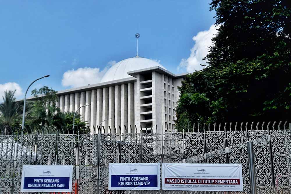 Penutupan Tempat Ibadah Saat PPKM Darurat