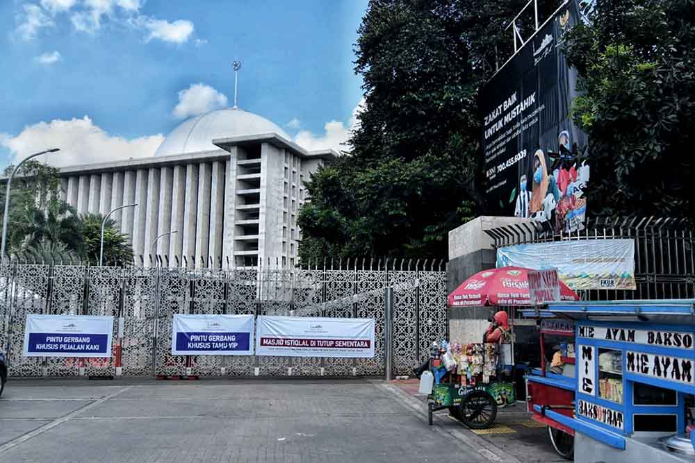 Penutupan Tempat Ibadah Saat PPKM Darurat