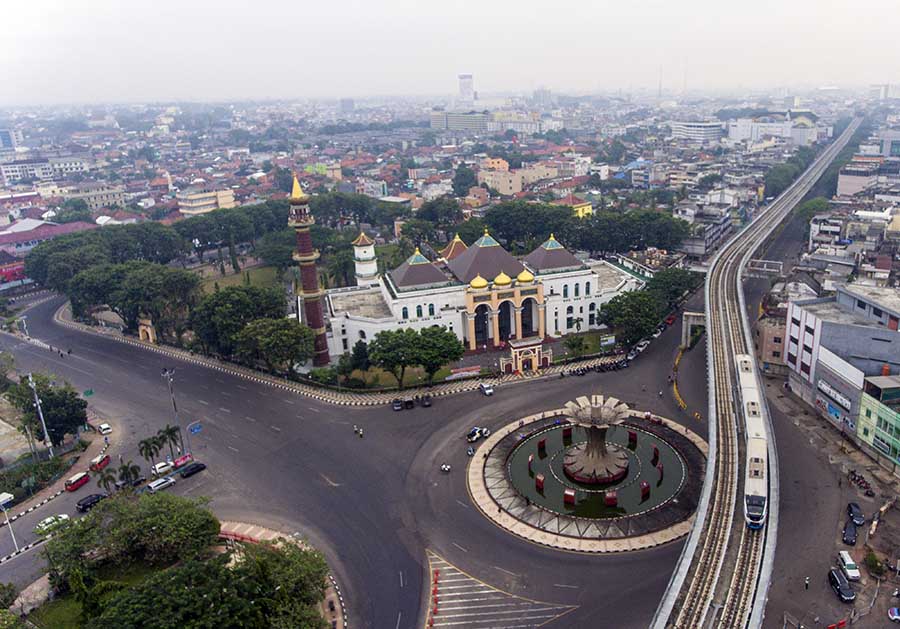 Pusat Kota Palembang Tanpa Salat Idul Adha 1442 H 