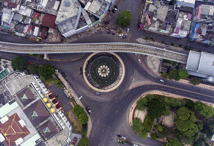 Pusat Kota Palembang Tanpa Salat Idul Adha 1442 H 