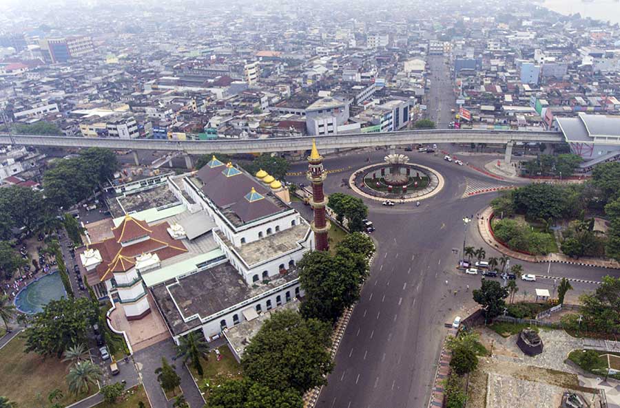 Pusat Kota Palembang Tanpa Salat Idul Adha 1442 H 