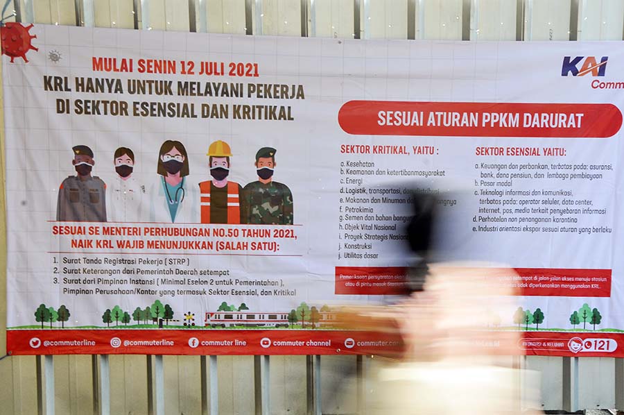 Penerapan STRP Bagi Calon Penumpang KRL Jabodetabek 