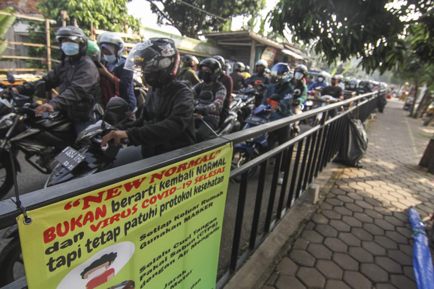 Kepadatan Jalur Alternatif Imbas Penyekatan