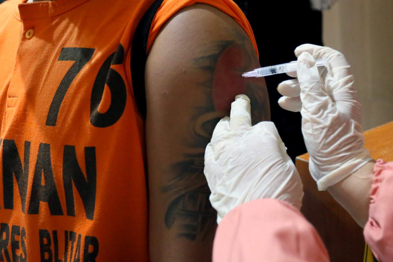 Vaksinasi Covid-19 Bagi Tahanan