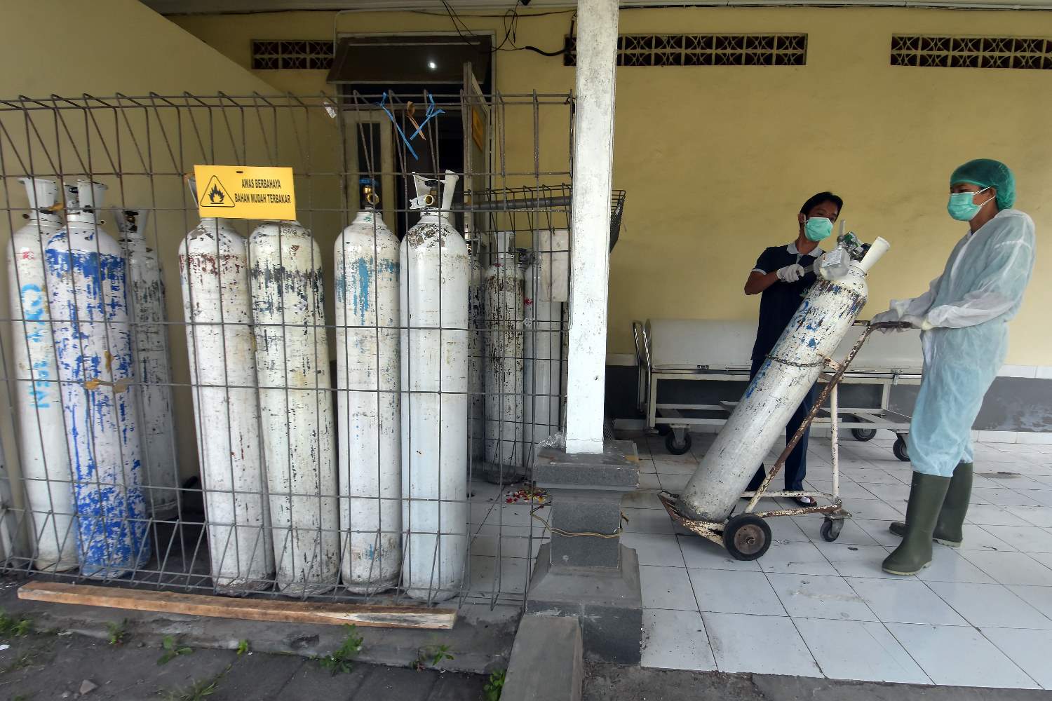 Ketersediaan Oksigen di RSUD Wangaya Denpasar 