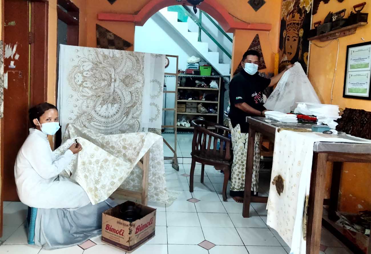 Batik Motif Covid-19