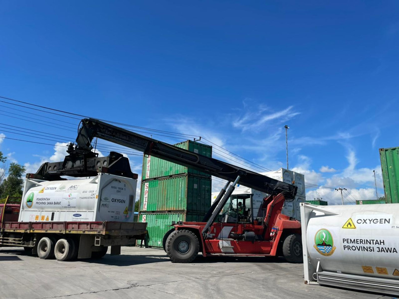 Sinar Mas Distribusikan Donasi Oksigen Kepada Sejumlah Pemerintah Provinsi