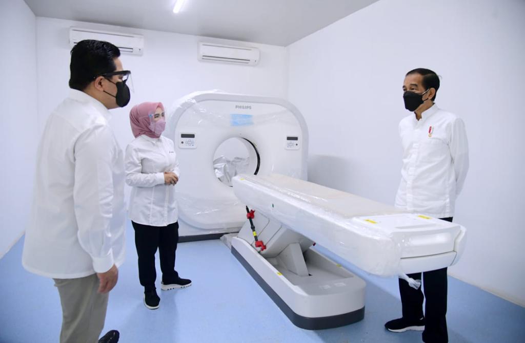 Presiden Jokowi Resmikan RS Modular Pertamina