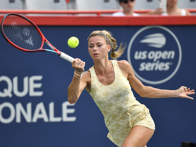 Camila Giorgi Tumbangkan Unggulan  Petra Kvitova 