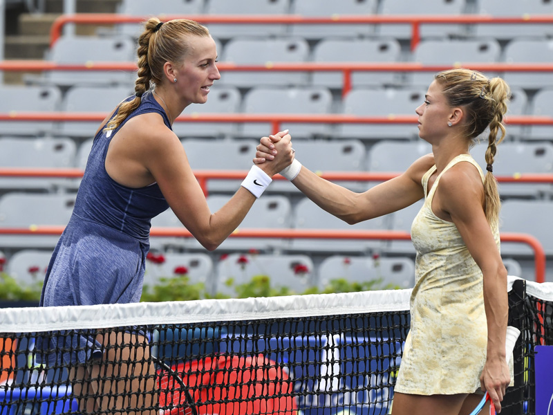 Camila Giorgi Tumbangkan Unggulan  Petra Kvitova 