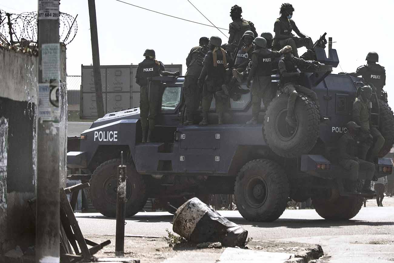 Pengamanan Zambia Seusai Pemilu