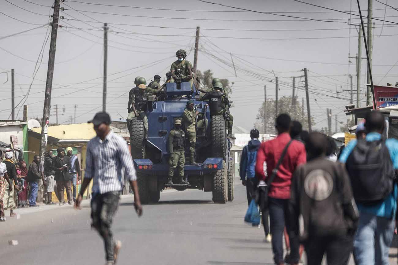 Pengamanan Zambia Seusai Pemilu