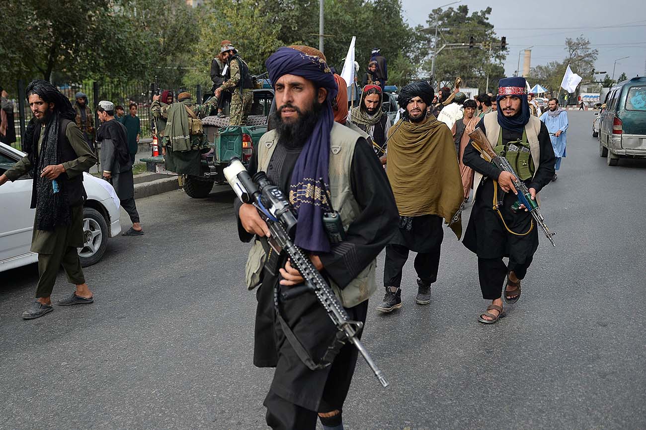 Taliban Rayakan Keberangkatan Pasukan AS Terakhir