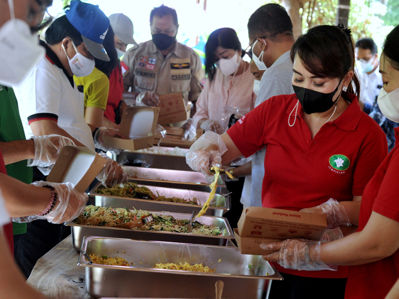 Dapur Umum Gotong Royong Di Denpasar
