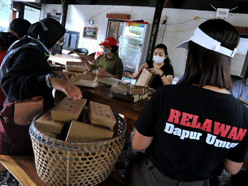 Dapur Umum Gotong Royong Di Denpasar
