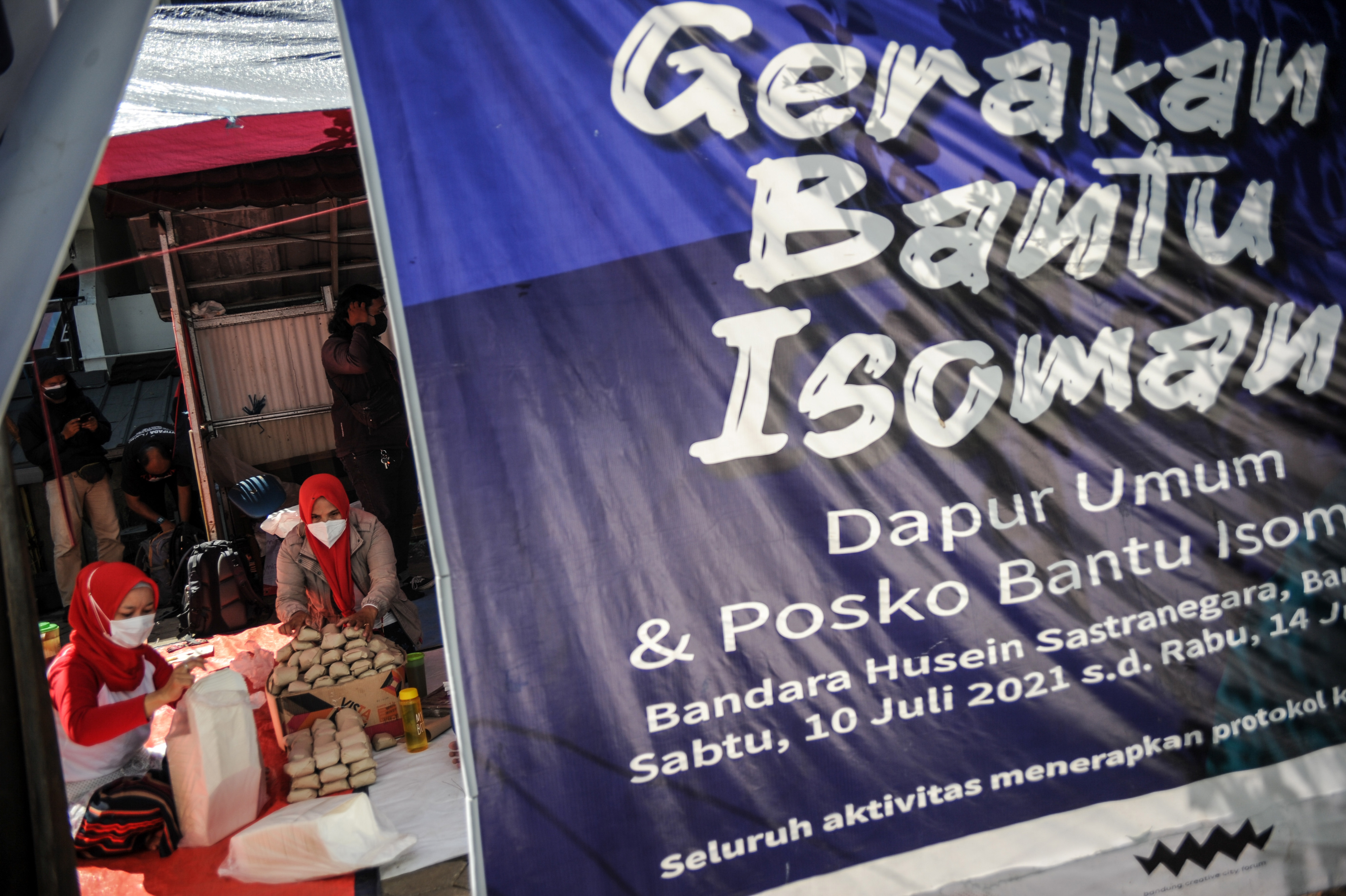 Dapur Umum Warga Terdampak Covid-19