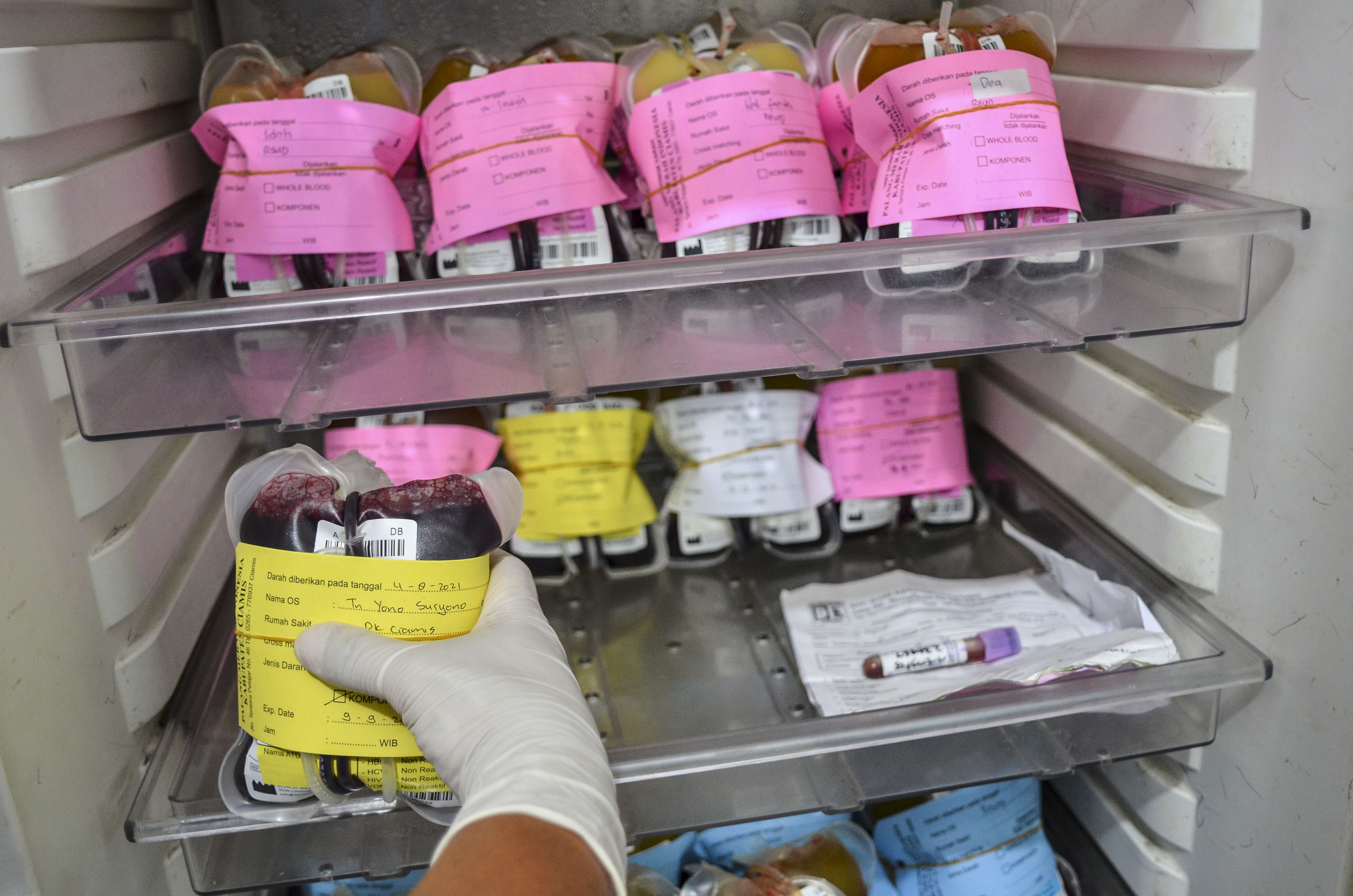 Stok Darah PMI di Ciamis Menurun