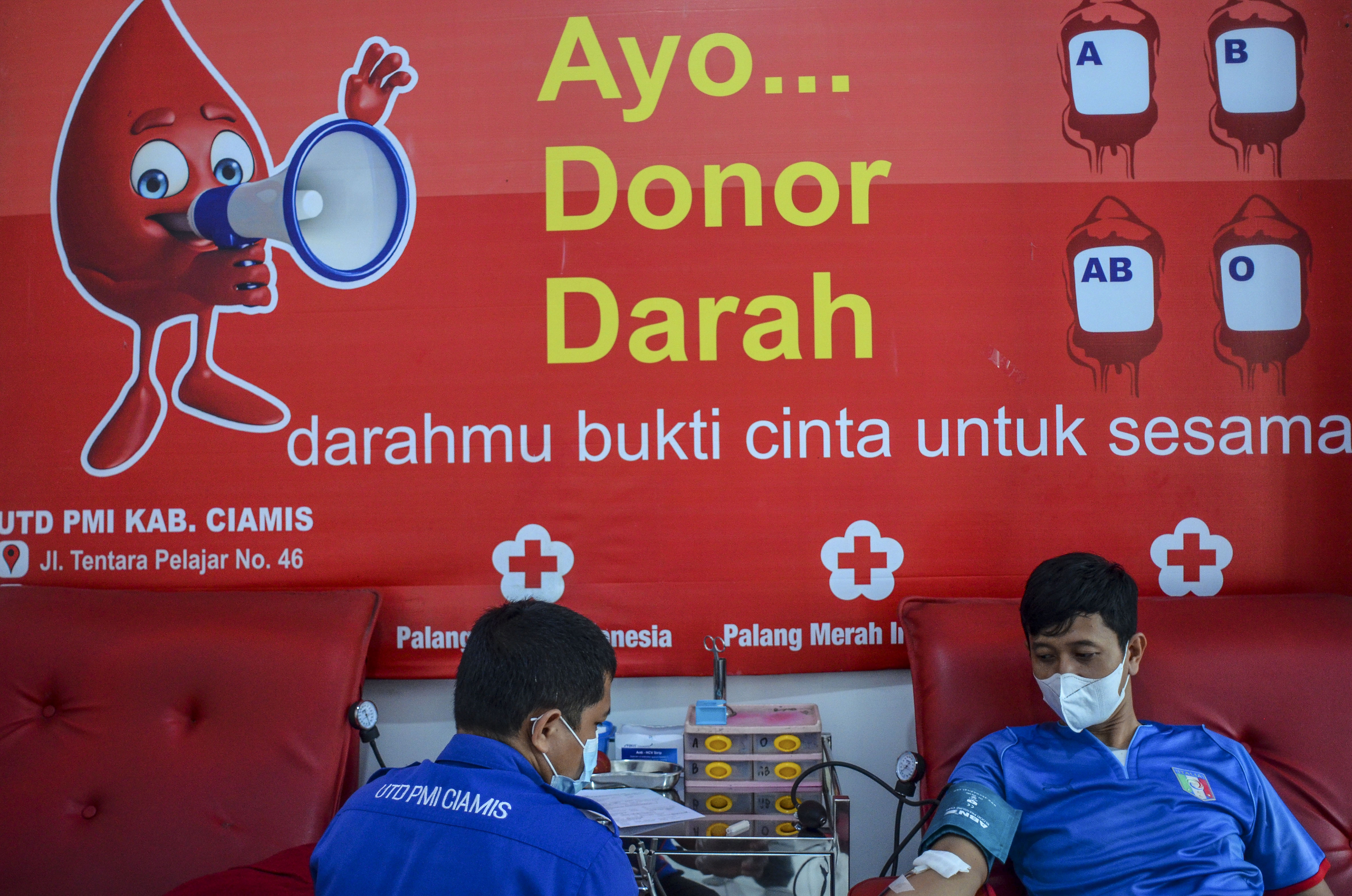 Stok Darah PMI di Ciamis Menurun