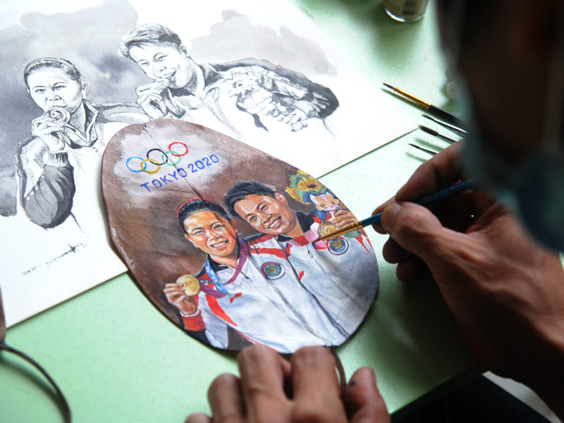 Apresiasi Seniman Atas Emas Olimpiade Gresyia/Apriyani