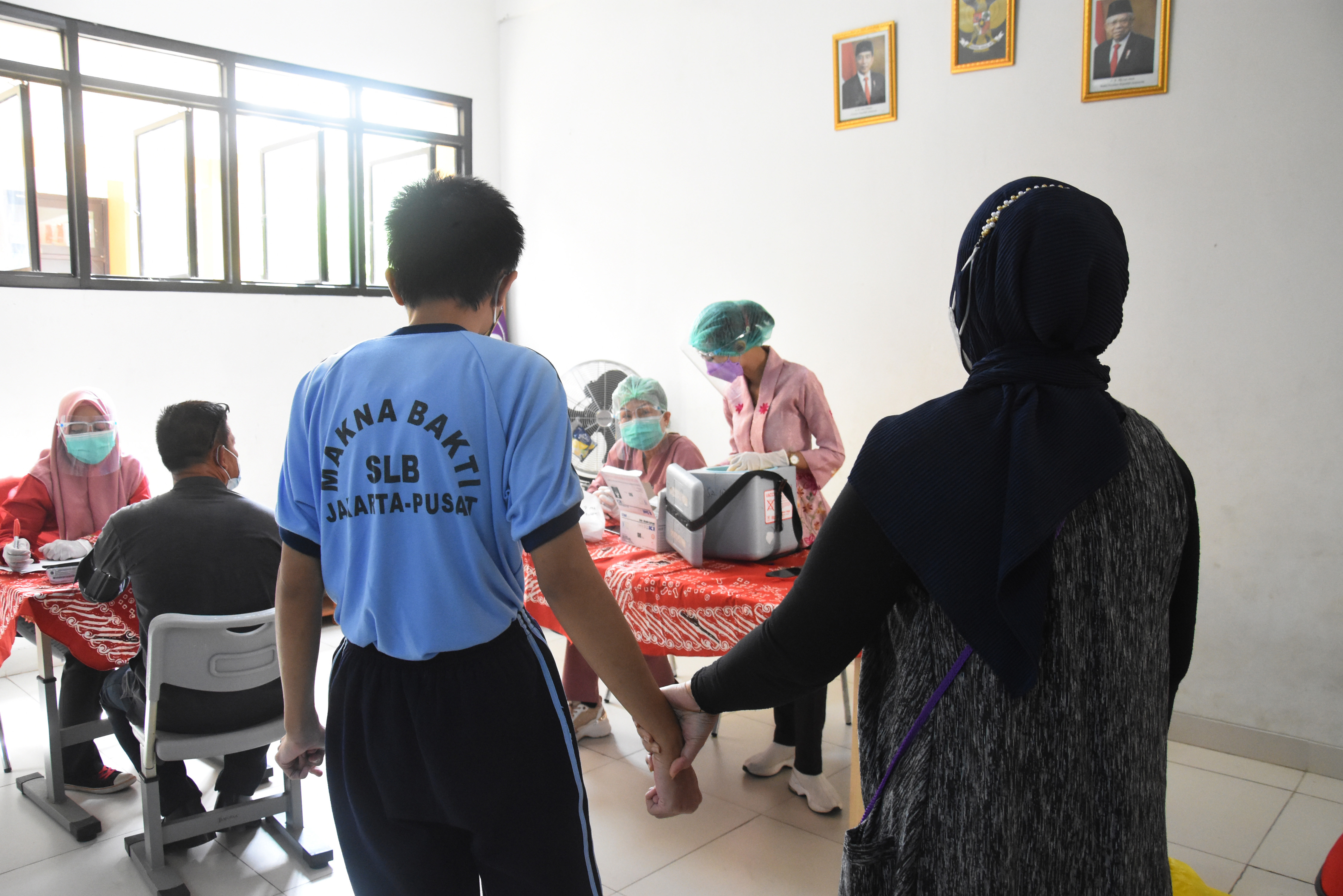 Vaksinasi Siswa Berkebutuhan Khusus